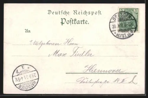 Lithographie Dresden, Altmarkt