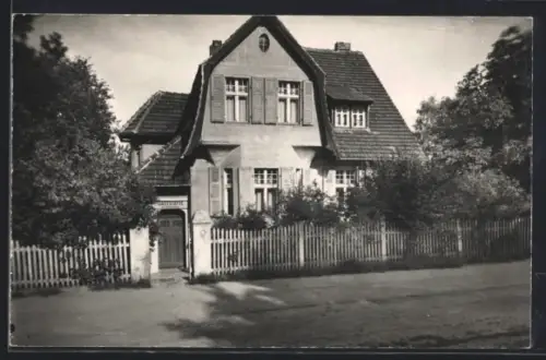 AK Altenhof /Schorfheide, Gasthaus am Werbellinsee, Bergstrasse 4, Besitzer W. Wollkopf