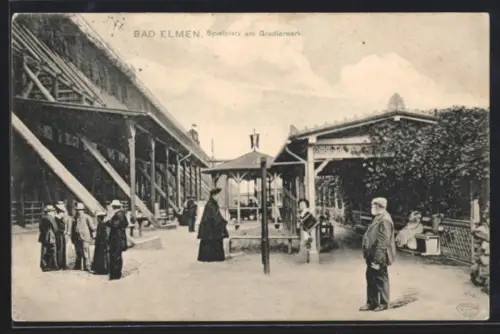 AK Bad Elmen, Spielplatz am Gradierwerk