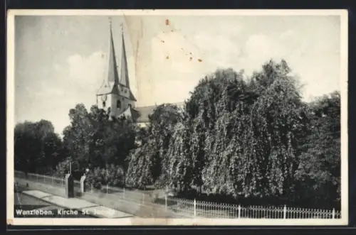AK Wanzleben, Kirche St. Jacobi