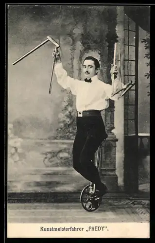 AK Kunstmeisterfahrer Fredy, Radsport-Akrobat