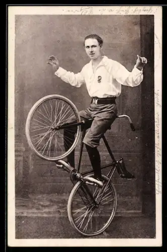 AK Radsport-Akrobat Heinrich Hefermehl