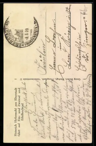 AK Radsport-Akrobat Heinrich Hefermehl