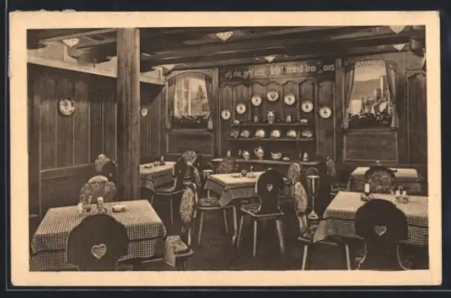 AK Köln, Urban`s Hotel Ewige Lampe, Rheinische Winzerstube