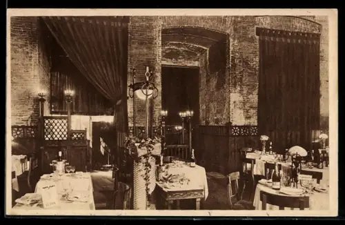 AK Roma, Ingresso alla Taberna, Dettaglio del Ristorante Ulpia