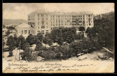 AK Salsomaggiore, Albergo-Terme con giardino e vista panoramica