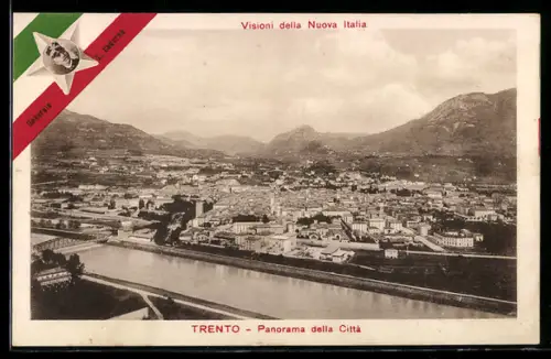 AK Trento, Panorama della Città, Generale L. Cadorna