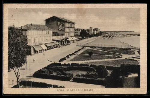 AK Grado, Il Corso e la spiaggia