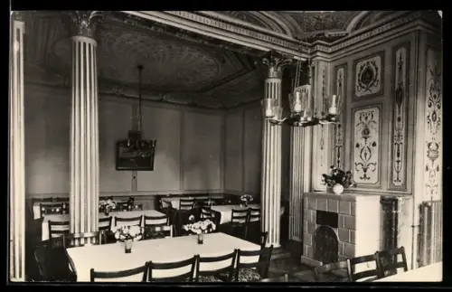 AK Rheinsberg /Mark, Sanatorium Helmut Lehmann, Innenansicht