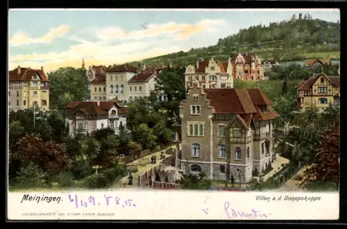 AK Meiningen, Strassenpartie a. d. Donopskuppe