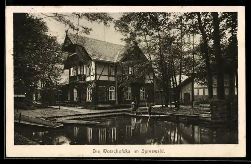 AK Lübbenau /Spreewald, Gasthaus Wotschofska