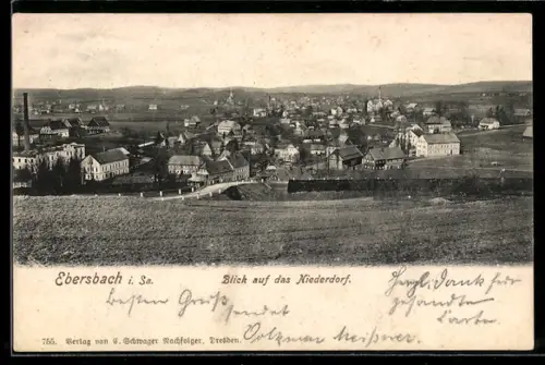 AK Ebersbach i. Sa., Niederdorf