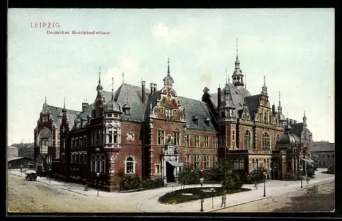 AK Leipzig, Deutsches Buchhändler-Haus