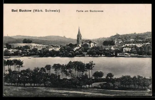 AK Bad Buckow, Partie am Buckowsee