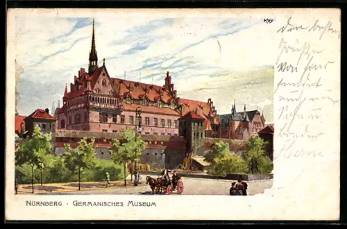 AK Nürnberg, Germanisches Museum