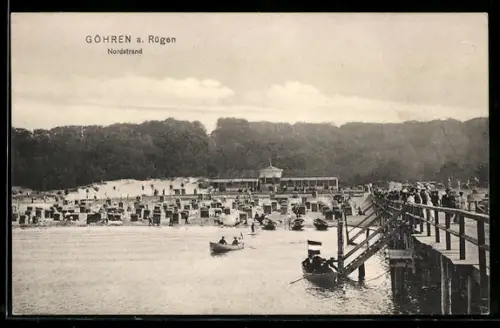 AK Göhren a. Rügen, Nordstrand