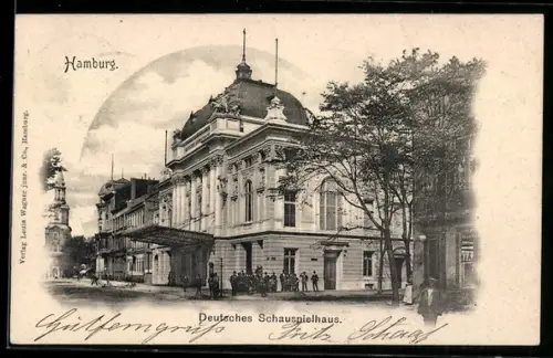 AK Hamburg-St.Georg, Deutsches Schauspielhaus