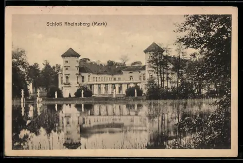 AK Rheinsberg /Mark, Blick zum Schloss