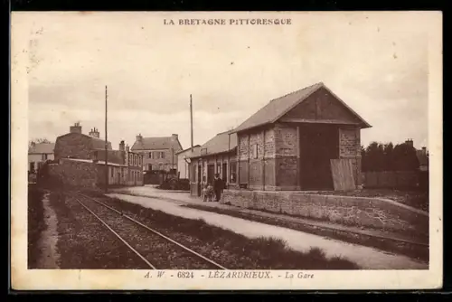 AK Lézardrieux /Bretagne, La Gare