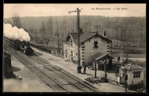 AK La Membrolle-sur-Choisille, La Gare