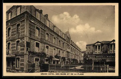 AK Veules-les-Roses, Grand Hotel des Bains et de la Plage