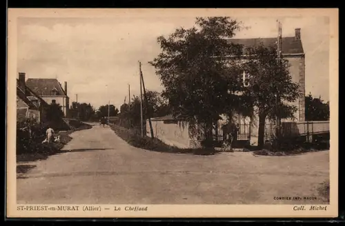 AK Saint-Priest-en-Murat /Allier, Le Cheffaud
