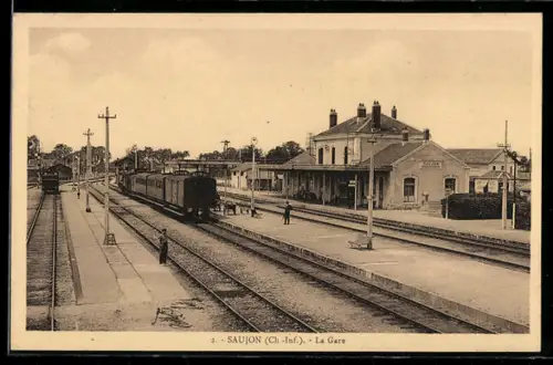 AK Saujon /Ch.-Inf., La Gare