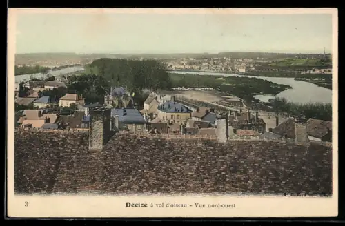 AK Decize, Vue nord-ouest à vol d`oiseau