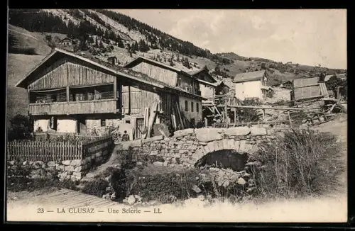 AK La Clusaz, Une Scierie