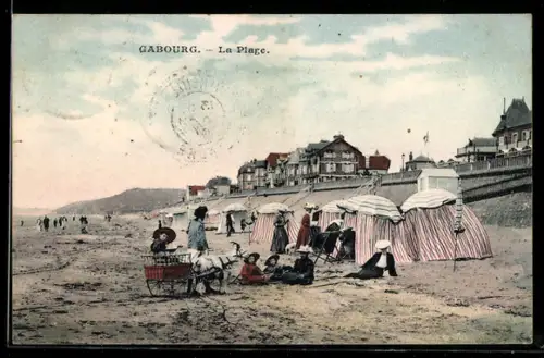 AK Cabourg, La Plage