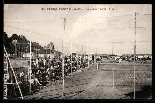 AK Perros-Guirec /C.-du-N., Tournoi de Tennis