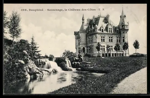 AK Sassenage /Dauphiné, Le Château des Côtes