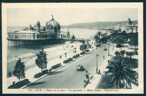 AK Nice, Palais de la Jetée, Vue générale