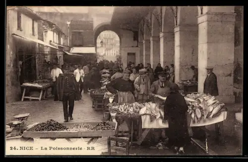 AK Nice, La Poissonnerie