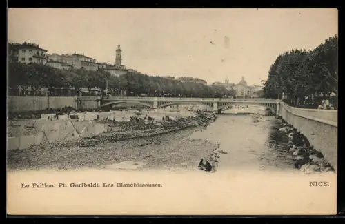 AK Nice, Le Paillon, Pt. Garibaldi, Les Blanchisseuses