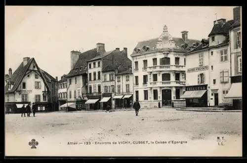 AK Cusset, la Caisse d'Epargne