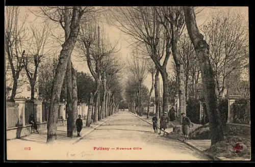 AK Joinville-le-Pont, Palissy, Avenue Gille