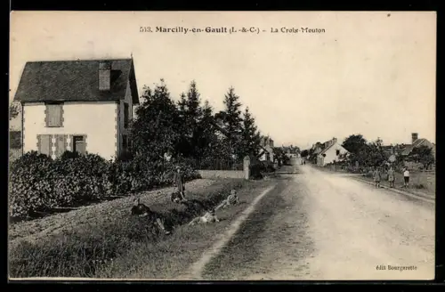 AK Marcilly-en-Gault, La Croix-Mouton