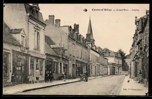 AK Cosne-d`Allier, Grand`Rue, Centre