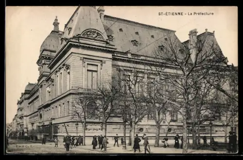 AK St-Etienne, Préfecture et Hotel des Postes