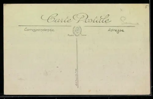 AK Ault, Grande Rue et la Poste