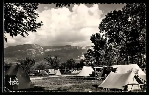 AK Aix-les-Bains, Le Camping, Village de toile du Sierroz