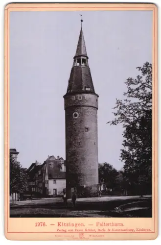 Fotografie Franz Köhler, Kitzingen, Ansicht Kitzingen, Blick zum Falterturm