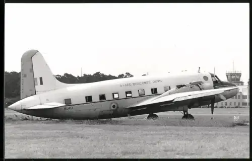 Fotografie Flughafen Gatow, Flugzeug Vickers Valetta WJ491