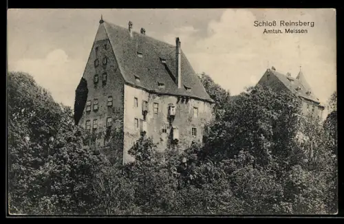 AK Reinsberg, Schloss Reinsberg, Amtsh. Meissen