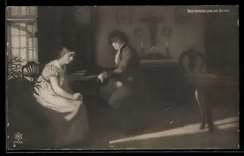 AK Beethoven und die Blinde