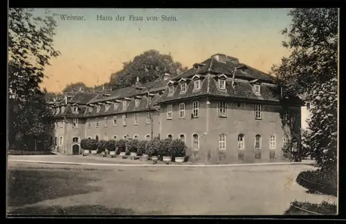 AK Weimar, Haus der Frau von Stein