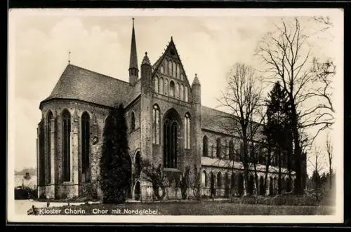AK Chorin, Chor mit Nordgiebel