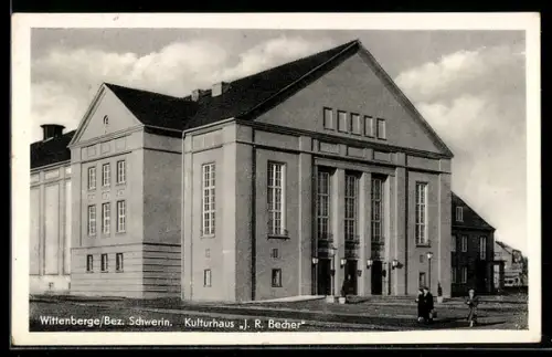 AK Wittenberge /Schwerin, Kulturhaus J. R. Becher