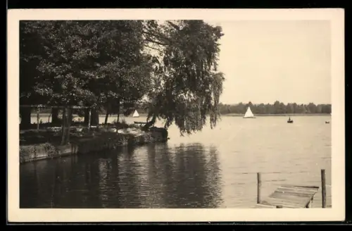 AK Klein-Köris, Partie am Hafen